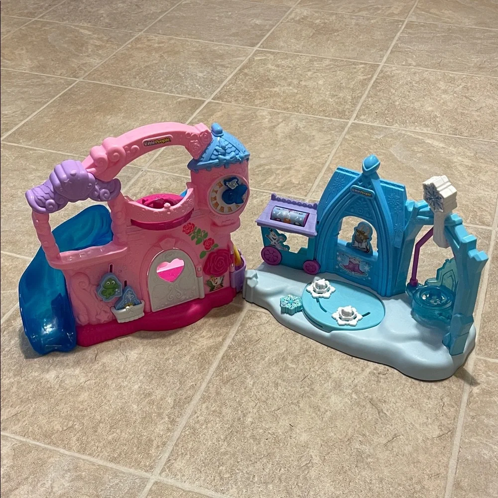 Little People Frozen and Princess castle - Picture 1 of 5